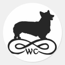 Infinity Welsh Corgi Sticker