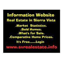 Information Website, Real Estate in Sierra Vist... Post Cards