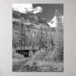 Infrared Mount Robson BC Poster