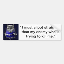 Ingalls Gunsmithing Bumper Sticker Shooter