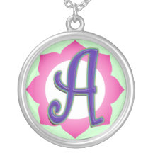 Initial A Pendant