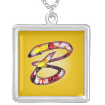 Initial B Necklace