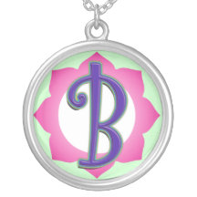 Initial B Pendant