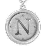 initial N necklace