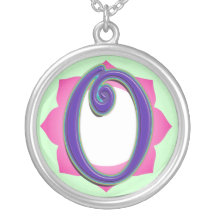 Initial O Pendant