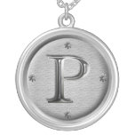 initial P necklace