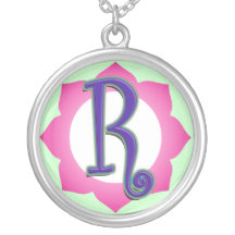 Initial R Pendant