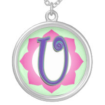 Initial U Pendant