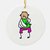Injured Kid Ornament