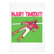Injury Timeout Personalized Invites