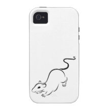 Ink Rat iPhone 4/4S Cover
