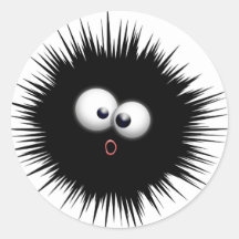 Ink Splat Cartoon Sticker