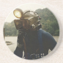 Inland Commercial Diver Drink Coasters