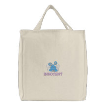 Innocent Angel Bunny Canvas Bag