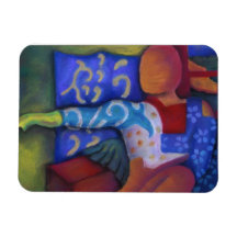 Inside and Out – Azure and Crimson Passage Magnets