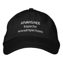 Inspector Cap Embroidered Hats