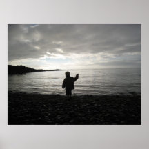 Inspiration at Sunset Posters