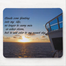 Inspirational :Clouds Mouse Pads