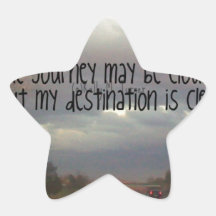 Inspirational Guidance Star Stickers