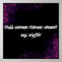 Inspirational saying posters