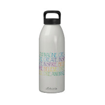 Inspirational Words Drinking Bottles