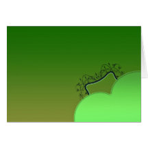 Inspiring greenish texture greeting card