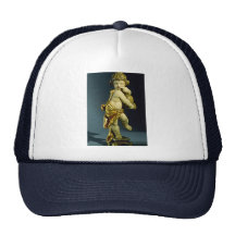 Inspiring Marble sculpture of a kid Mesh Hat