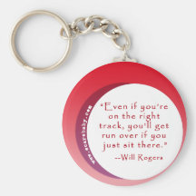 Inspiring Quote for Motivation Keychain