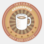 Instant Geographer Sticker