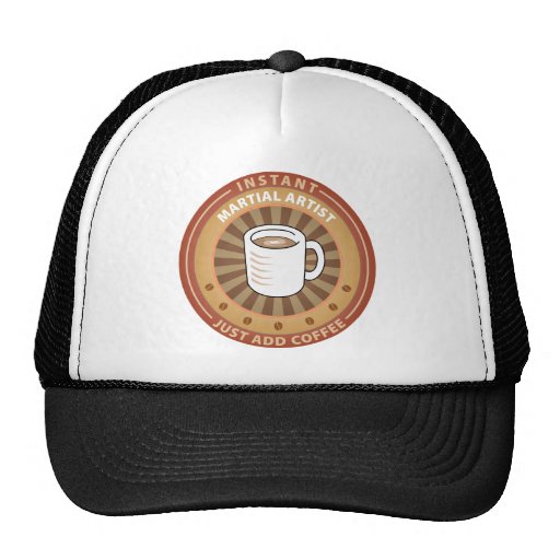 Instant Martial Artist Trucker Hats
