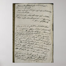 Instructions issued by Friedrich Wilhelm I Poster