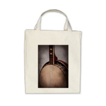 Instrument - String - A typical banjo Bags