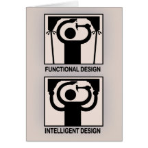 Intelligent Design Greeting Card
