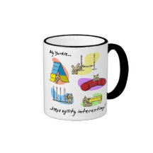 Interesting Yorkie Agility Coffee Mugs