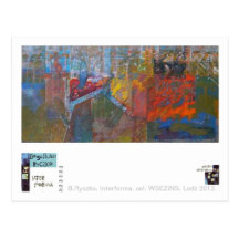 Interforma, col. WSEZiNS, Lodz 2012. Tarjeta Postal