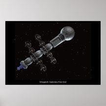 Intergalactic Exploratory Probe Evad Posters