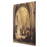 Interior of a Church, 1840 Stretched Canvas Prints