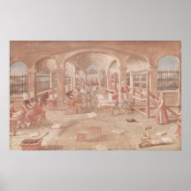 Interior of a Printing Works in the 16th Century