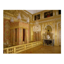 Interior of Louis XIV's bedroom, 1701-23 Post Card