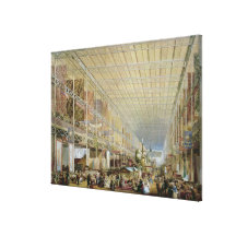 Interior of the Great Exhibition of All Nations, 1 Canvas Prints