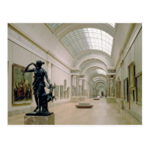 Interior view of the Grande Galerie Postcards