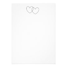 "Interlocking Hearts" Invitations