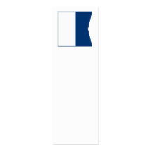 International Alphabet Flags A Business Cards