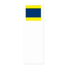 International Alphabet Flags D Business Card Template