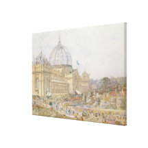 International Exhibition, 1862: Official Opening Canvas Prints