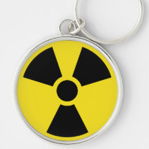 International Nuclear Sign Key Chains