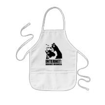 Internet: Serious Business (lolcat funny tshirt) Aprons