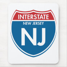 Interstate New Jersey NJ Mouse Pads