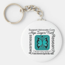 Interstitial Cystitis Butterfly Inspirations Key Chains