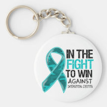 Interstitial Cystitis - Fight To Win Key Chain